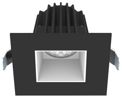 LOTUS - JXL - COB02 - S09W - 5CCT - BK - 2SR - SM - WHLotus JXL - COB02 - S09W 2" 9W LED Square Regressed Downlight Selectable CCT