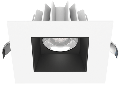 LOTUS - JXL - COB04 - S15W - 5CCT - WH - 4SR - SM - BKLotus JXL - COB04 - S15W 4" 15W LED Regressed Downlight Selectable CCT