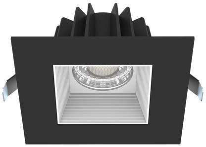 LOTUS - JXL - COB04 - S15W - 5CCT - BK - 4SR - BF - WHLotus JXL - COB04 - S15W 4" 15W LED Regressed Downlight Selectable CCT