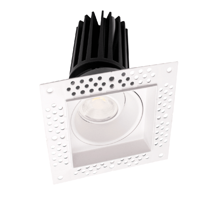 LOTUS - LED - 2 - S11W - 5CCT - WH - EY - T - SQLotus LED - 2 - S11W - SQ - T 2" 11W Square LED Trimless Recessed Gimbal Selectable CCT/DTW