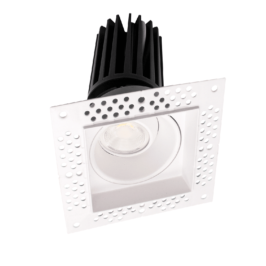 LOTUS - LED - 2 - S11W - 5CCT - WH - EY - T - SQLotus LED - 2 - S11W - SQ - T 2" 11W Square LED Trimless Recessed Gimbal Selectable CCT/DTW