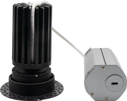 LOTUS - LED - 2 - S11W - 5CCT - BK - EY - TLotus LED - 2 - S11W - T 2" 11W LED Trimless Recessed Gimbal Selectable CCT/DTW