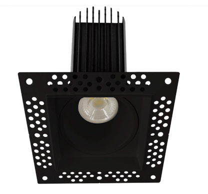 LOTUS - LED - 2 - S15W - L5CCTBK - T - SQLotus LED - 2 - S15W - T - SQ 2" 15W LED Trimless Square Recessed Downlight Selectable