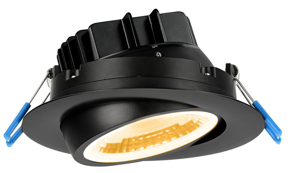 LOTUS-LL4G-5CCT-BKLotus LL4G-5CCT 4" 11W LED Gimbal Downlight Selectable CCT/DTW