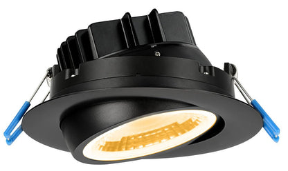 LOTUS-LL4G-5CCT-BKLotus LL4G-5CCT 4" 11W LED Gimbal Downlight Selectable CCT/DTW