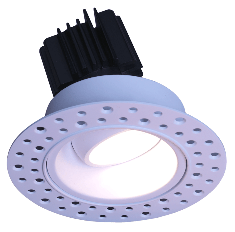 LOTUS - LRG3 - 5CCT - HO - IT - WHLotus LRG3 - HO - IT 3" 11W LED Trimless Recessed Gimbal Selectable CCT/DTW