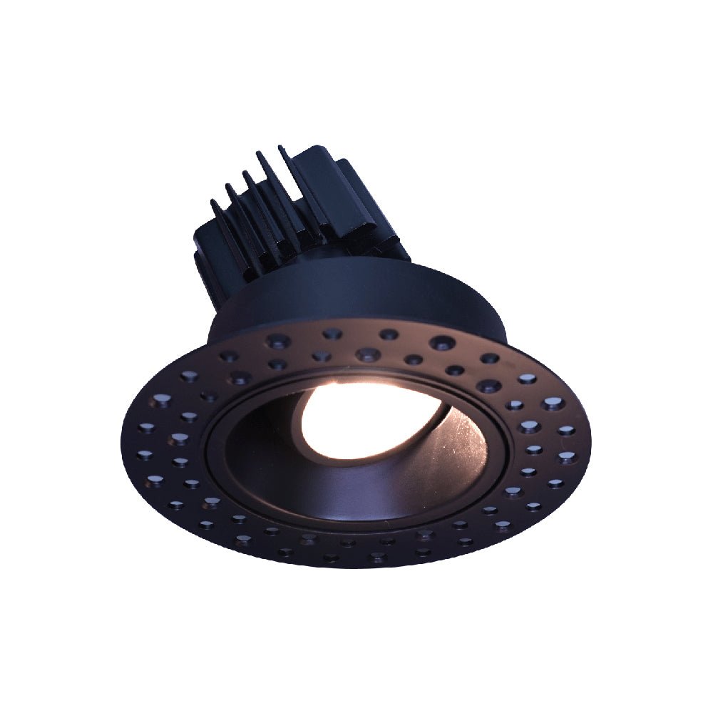 LOTUS - LRG3 - 5CCT - HO - IT - BKLotus LRG3 - HO - IT 3" 11W LED Trimless Recessed Gimbal Selectable CCT/DTW