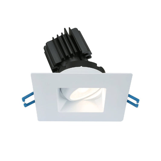 LOTUS - LSG3 - 5CCT - HO - WHLotus LSG3 - HO 3" 11W LED Square Recessed Gimbal Selectable CCT/DTW
