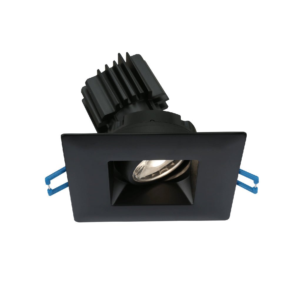LOTUS - LSG3 - 5CCT - HO - BKLotus LSG3 - HO 3" 11W LED Square Recessed Gimbal Selectable CCT/DTW
