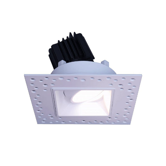 LOTUS - LSG3 - 5CCT - HO - IT - WHLotus LSG3 - HO - IT 3" 11W LED Square Trimless Recessed Gimbal Selectable CCT/DTW