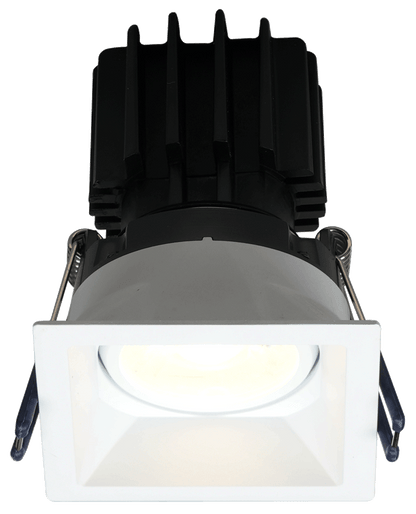 LOTUS - LSG3 - 5CCT - HO - TT - WHLotus LSG3 - HO - TT 3" 11W LED Square Regressed Gimbal Thin Trim Selectable CCT/DTW