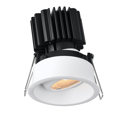 LOTUS-L3G-RRT-WH-LW24-5C95Lotus TANGRA L3G - RRT - WH - LW 3" 15W LED Gimbal Round Recessed Thin White Trim