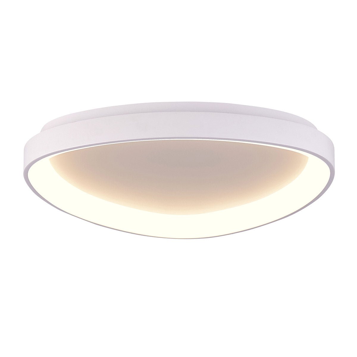 LUM - 5355 - 848RC - WH - TR - CCTLUMpure Florida1 48W LED 26"" Round Decorative Fixture 2CCT