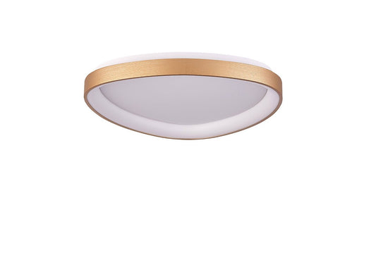 LUM - 5355 - 848RC - BG - TR - CCTLUMpure Florida1 48W LED 26"" Round Decorative Fixture 2CCT