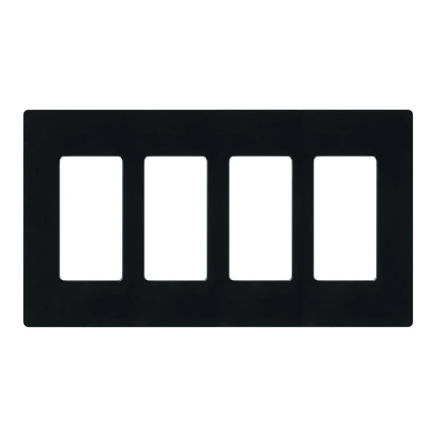 LUTRON-CW-4-BLLutron CW - 1 - WH Claro 1 - 6 Gang Wall Plate Decora Gloss Finish