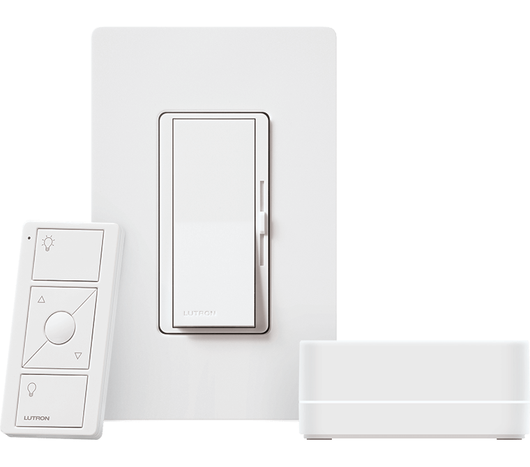 LUTRON-DVRF-BDG-1DLutron DVRF - BDG - 1D Diva Smart Dimmer Switch Starter Kit for Caseta Smart Lighting