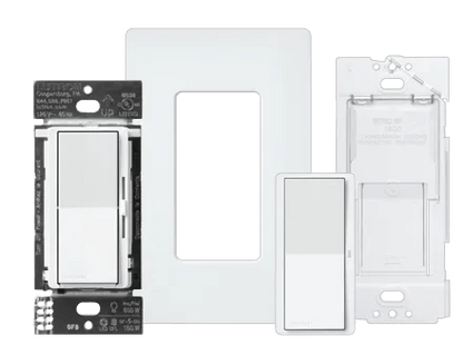 LUTRON-DVRF-PKG1S-WHLutron DVRF - PKG1S - WH Claro Smart Switch 3 - Way Kit with Pico Paddle Remote
