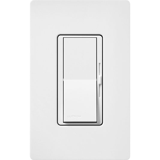 LUTRON-DVSCRP-253P-SWLutron DVSCRP - 253P - SW Diva Reverse - Phase Dimmer Switch w/ Night Light 250W LED/500W ELV