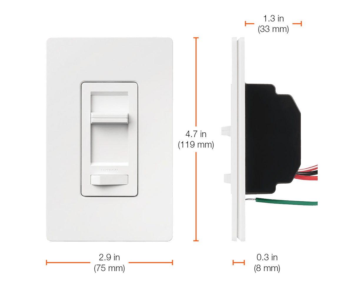 LUTRON-LECL-153PH-WHLutron LECL-153PH-WH Lumea LED+ Dimmer Switch, White