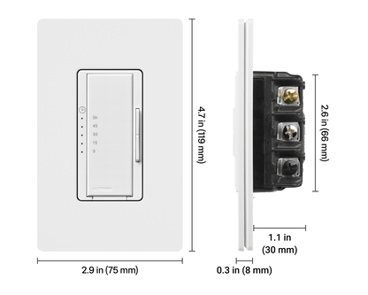 LUTRON-MA-T51MN-WHLutron MA-T51MN-WH Maestro Countdown Timer Switch, White