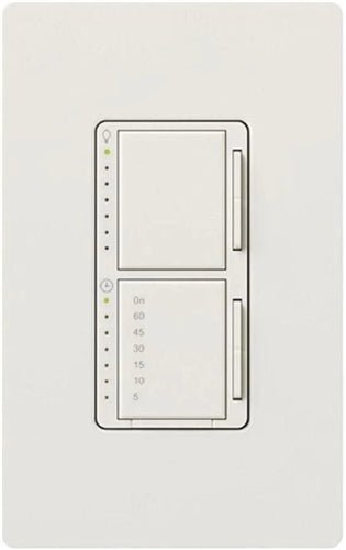 LUTRON-MACL-L3T251-WHLutron MACL-L3T251-WH Maestro LED+ Dual Dimmer and Timer Switch, White