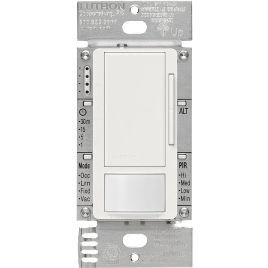 LUTRON-MS-Z101-WHLutron MS-Z101-WH Maestro 0-10V Motion Sensor Dimmer Switch