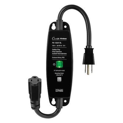 LUTRON-PD-15OUT-BLLutron PD-15OUT-BL Caseta Weatherproof Outdoor Smart Plug