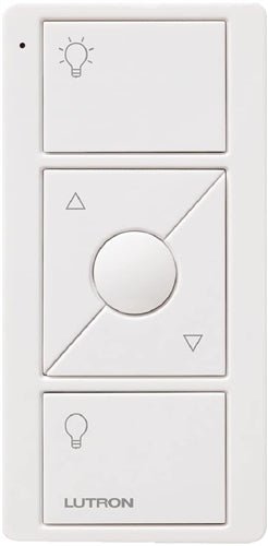 LUTRON-PJ2-3BRL-TSW-L01Lutron PJ2-3BRL-TSW-L01 Pico 3-Button Smart Remote with Raise/Lower, Snow