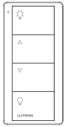 LUTRON-PJ2-4B-GWH-L01Lutron PJ2-4B-GWH-L01 4-Button Zone Control Pico Smart Remote, White