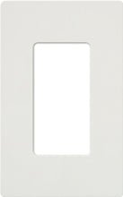 LUTRON-SC-1-SWLutron SC-1-SW Claro 1-Gang Wallplate, Snow