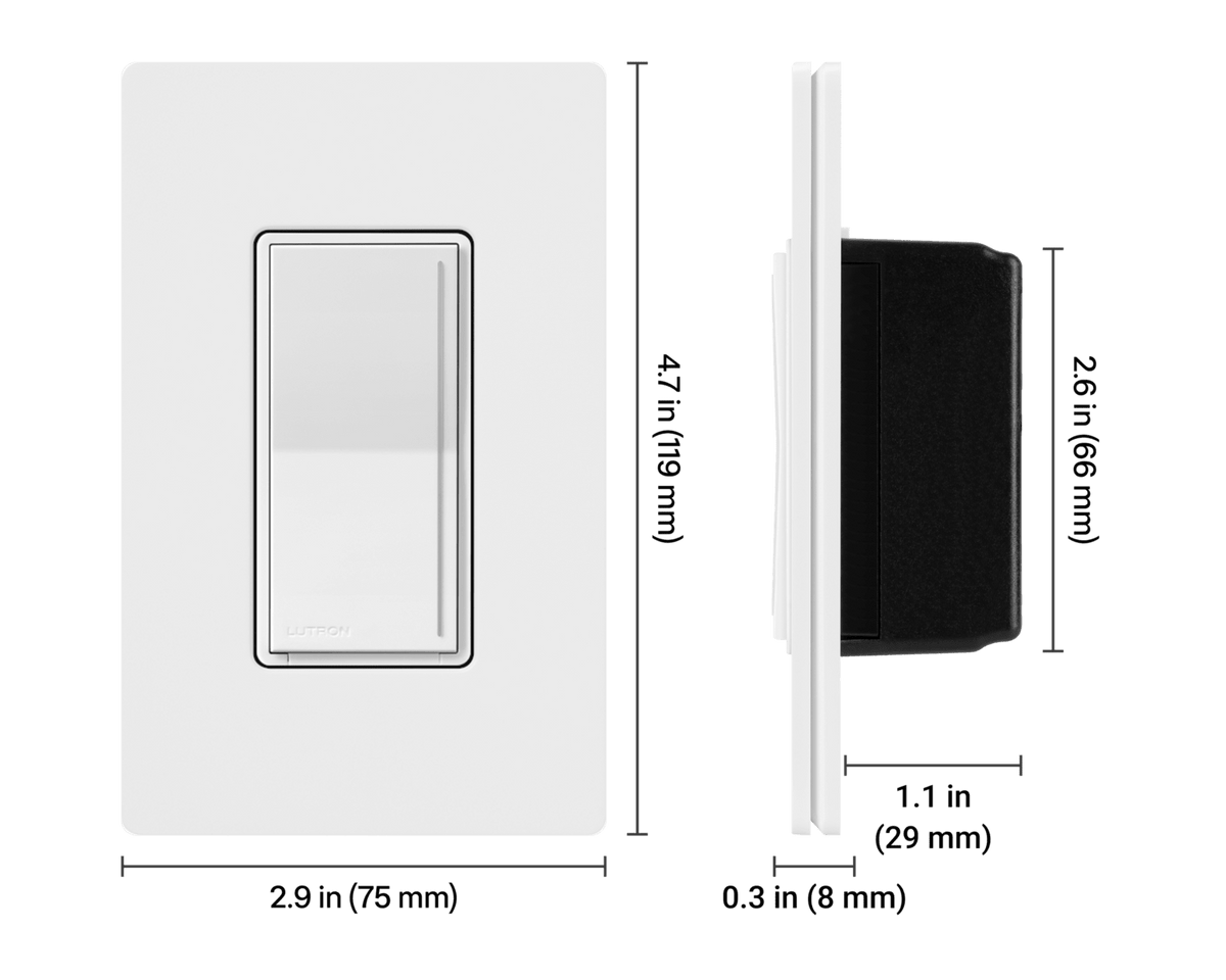 LUTRON-STCL-153M-WHLutron STCL-153M-WH Sunnata LED+ Dimmer Switch, White