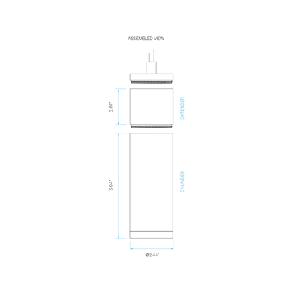 LUXRITE - LR43744Luxrite 2.5" 15W Cylinder Snoot Options