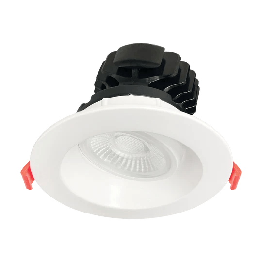 LUXRITE - LR23228Luxrite LR23228 4" 18W LED Regress Spotlight Gimbal Round Selectable CCT