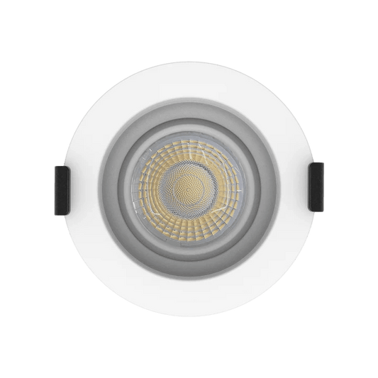 LUXRITE-LR23311Luxrite LR23311 3" 9W Regresed Gimbal Downlight Selectable CCT