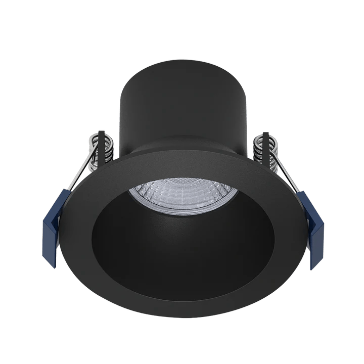 LUXRITE - LR23321Luxrite LR23321 3" 8W LED Round Regress Spotlight Selectable Black CCT