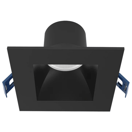 LUXRITE - LR23328Luxrite LR23328 4" 12W LED Square Regress Spotlight Black Selectable CCT