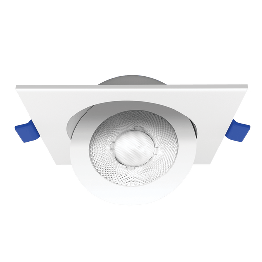 LUXRITE-LR23335Luxrite LR23335 4" 10W Recessed Square Floating Gimbal Selectable CCT