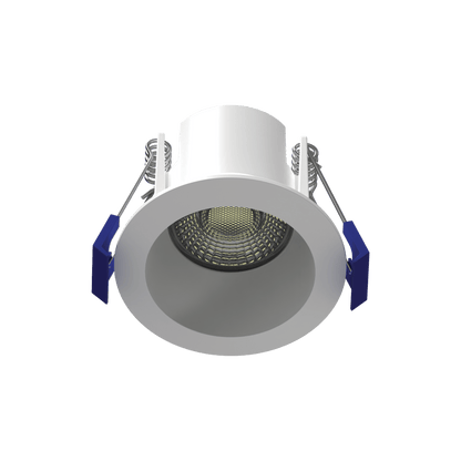 LUXRITE-LR23361Luxrite LR23360 2" 7W Regressed Round Canless Spotlight Selectable CCT