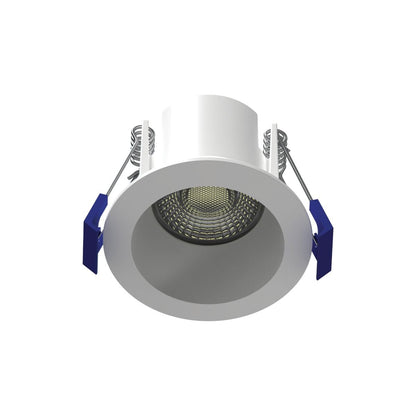 LUXRITE-LR23361Luxrite LR23360 2" 7W Regressed Round Canless Spotlight Selectable CCT