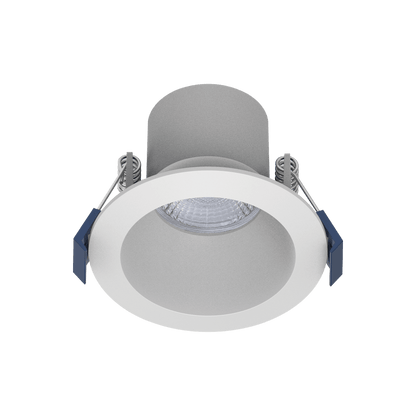 LUXRITE-LR23365Luxrite LR23364 3" 8W Regressed Round Canless Spotlight Selectable CCT