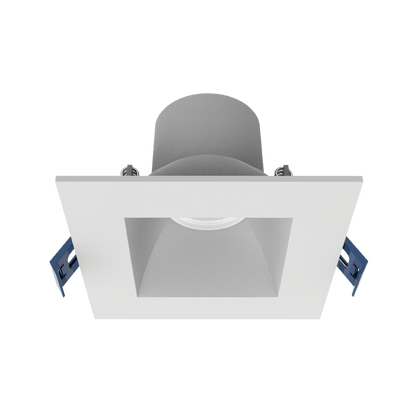 LUXRITE-LR23367Luxrite LR23366 3" 8W Regressed Square Canless Spotlight Selectable CCT