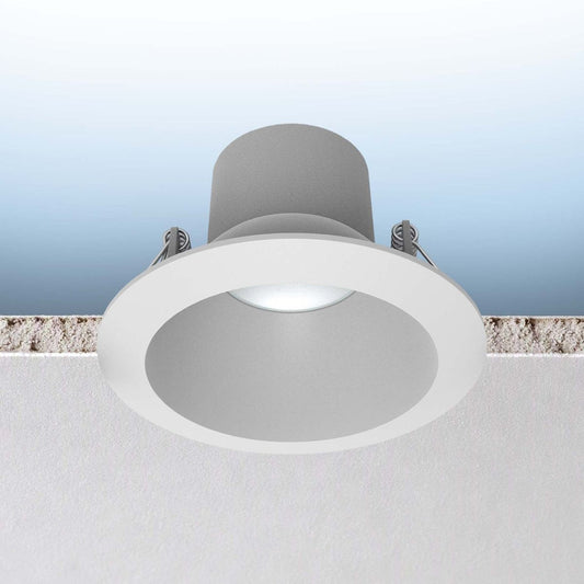 LUXRITE-LR23368Luxrite LR23368 4" 12W Regressed Round Canless Spotlight Selectable CCT
