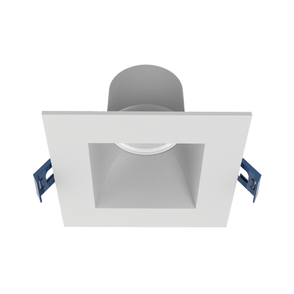 LUXRITE-LR23370Luxrite LR23370 4" 12W Regressed Square Canless Spotlight Selectable CCT
