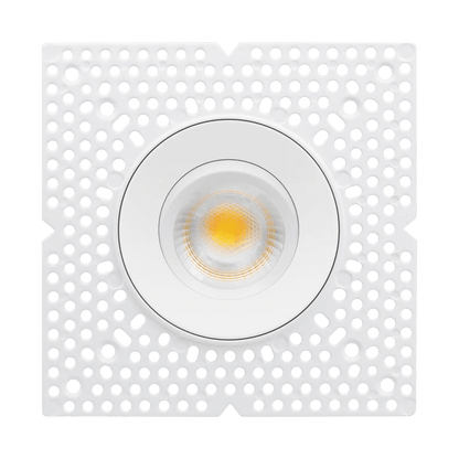 LUXRITE - LR25433Luxrite LR25433 3" 12W LED Trimless Floating Gimbal Spotlight Selectable CCT
