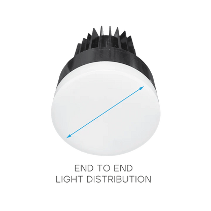LUXRITE - LR25436Luxrite LR25436 3" 15W Trimless Regressed Spotlight Selectable CCT