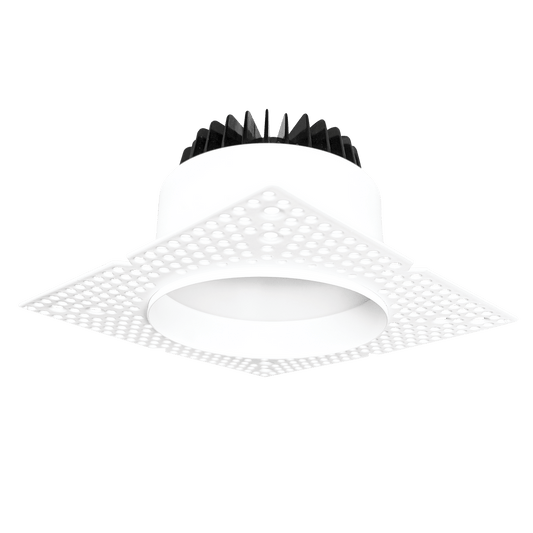 LUXRITE - LR25438Luxrite LR25438 4" 25W Trimless Regressed Spotlight Selectable CCT