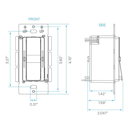 LUXRITE-LR36147Luxrite LR36147 160W Smart WiFi & Bluetooth Electronic Driver + Dimmer + CCT Slider
