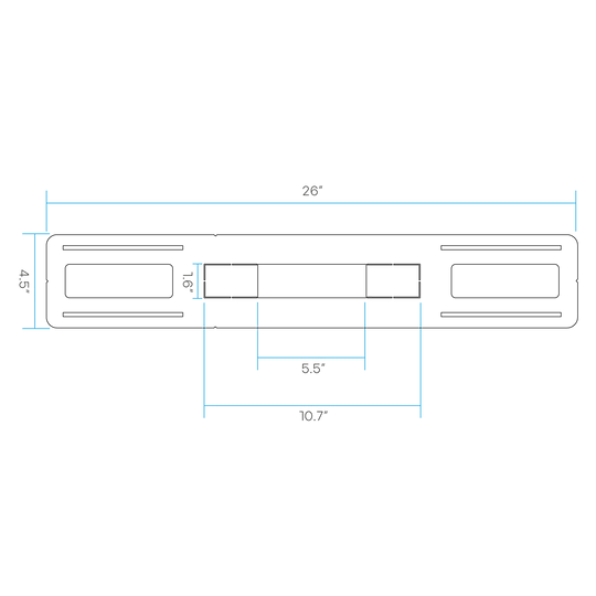 LUXRITE - LR41012Luxrite LR41012 New Construction Mounting Plate