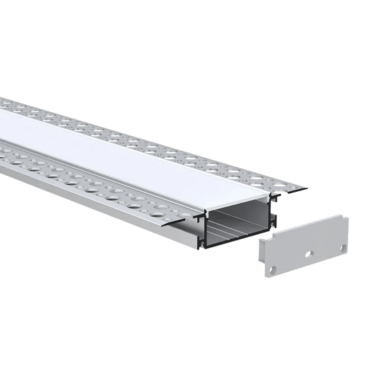 LUXRITE - LR43080 - 4Luxrite LR43080 Recessed LED Tape Mud In Channels 1.45"