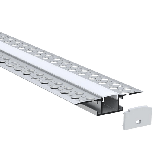 LUXRITE - LR43090 - 4Luxrite LR43090 Recessed LED Tape Mud In Channels .55"
